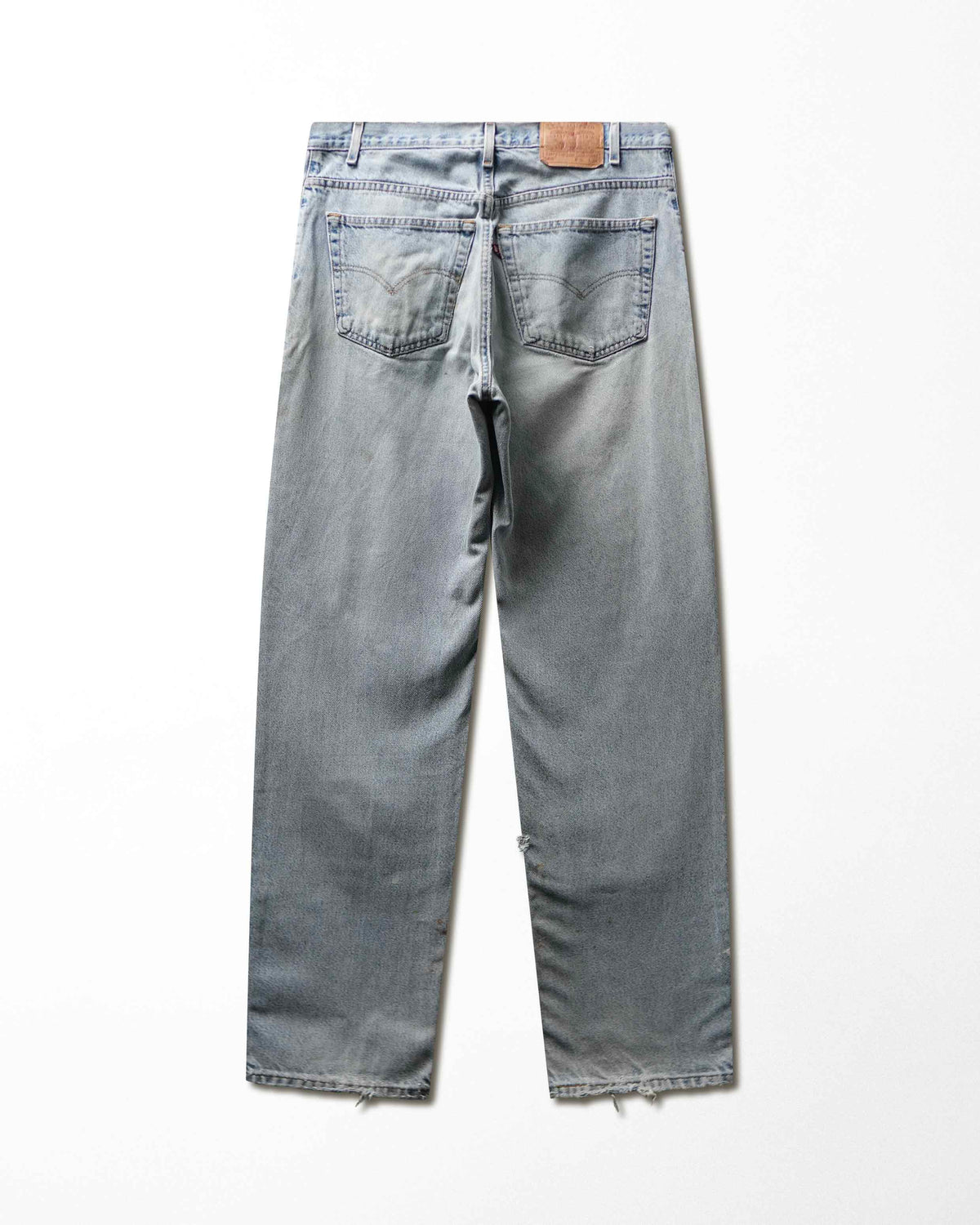 Vintage Levi's 560 Light Wash Ripped Stained Jeans - product view 4