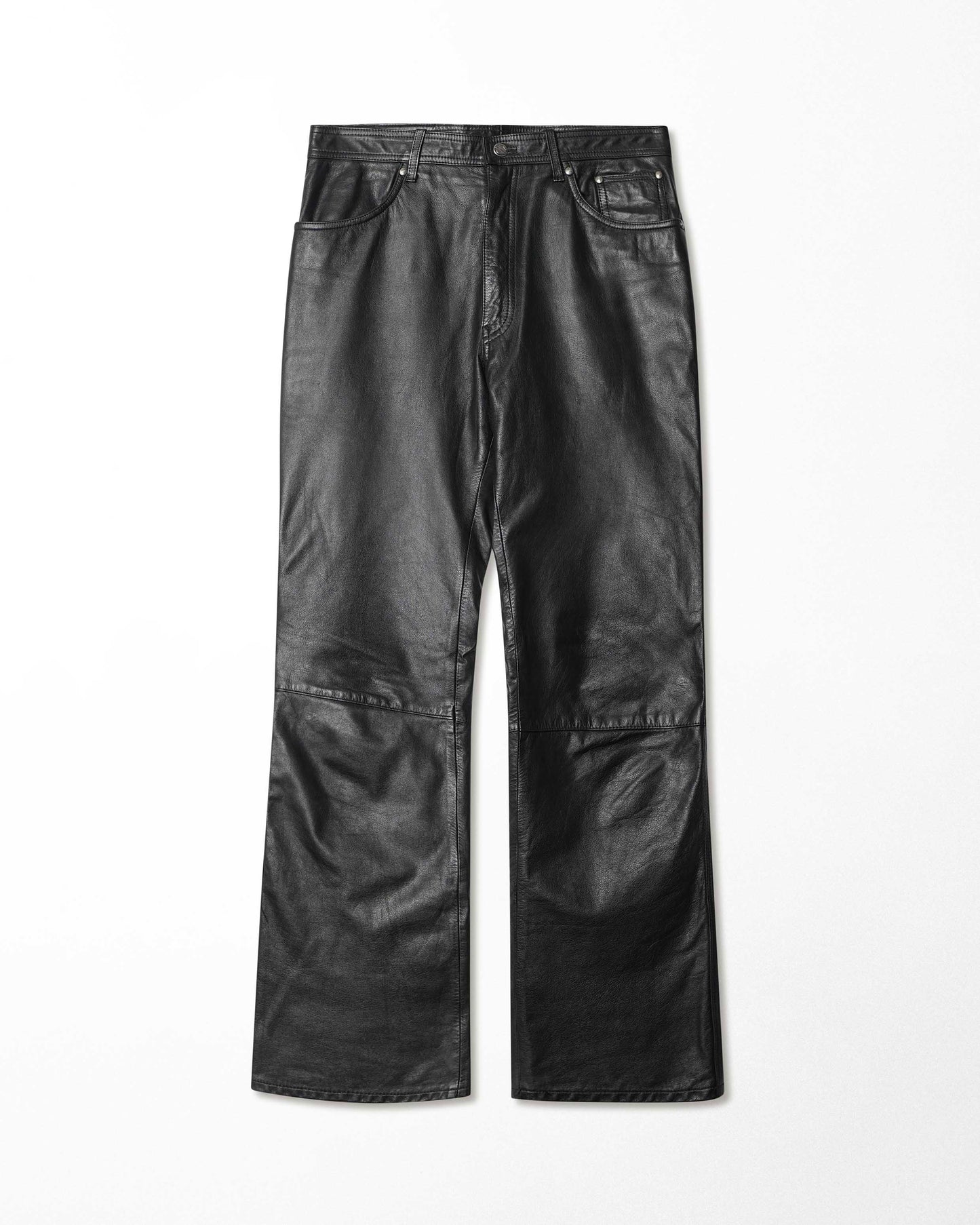 HARLEY-DAVIDSON BLACK LEATHER PANTS