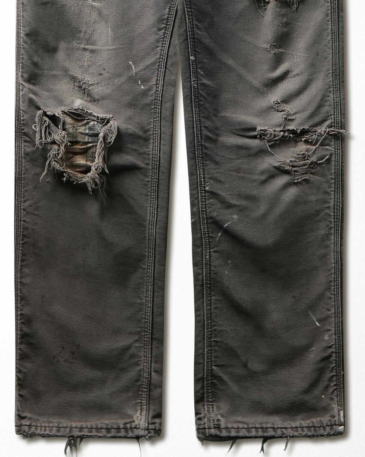 Vintage Carhartt Brown Thrashed Lined Pants - product view 3