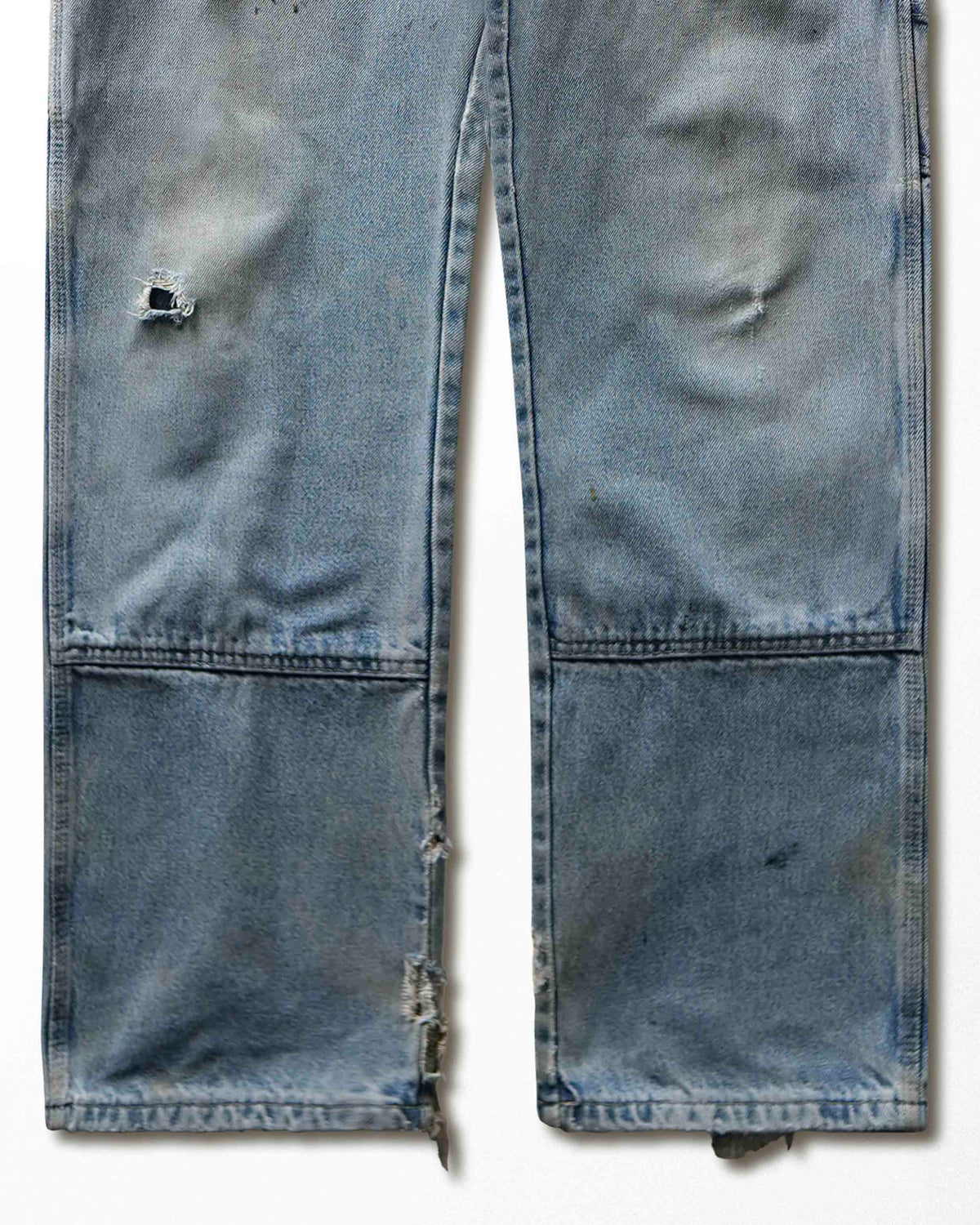 Vintage Dickies Light Wash Thrashed Double Knee Pants - product view 3
