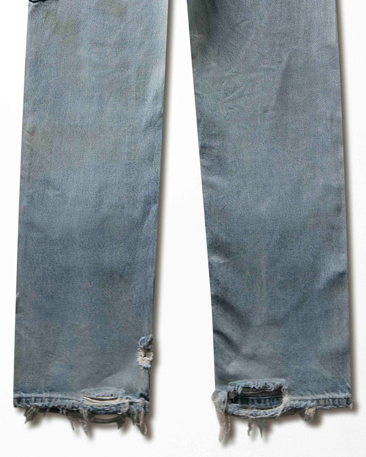 Vintage Carhartt Light Wash Distressed Double Knee Pants - product view 6