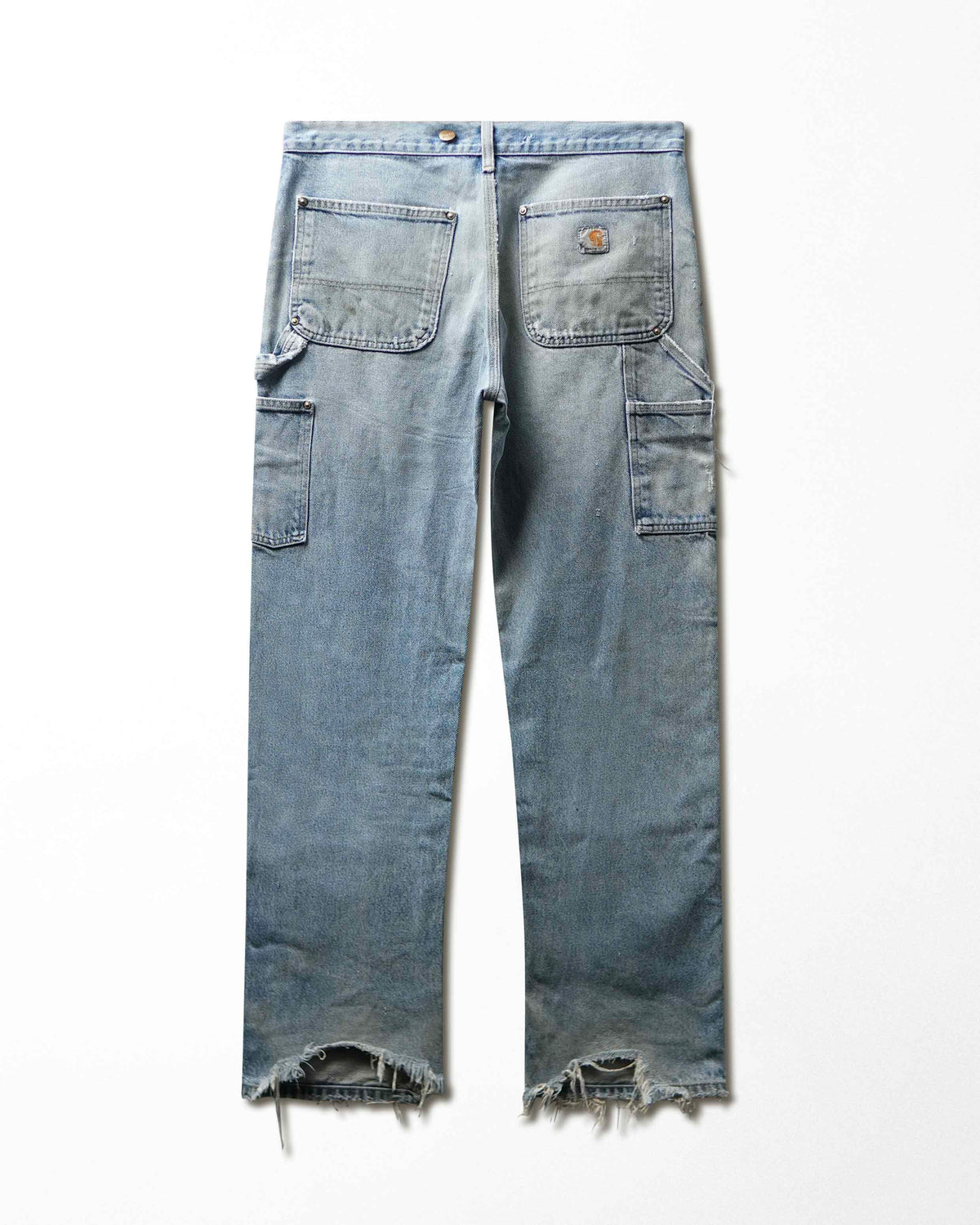 Vintage Carhartt Mid-Wash Thrashed Double Knee Pants - product view 4