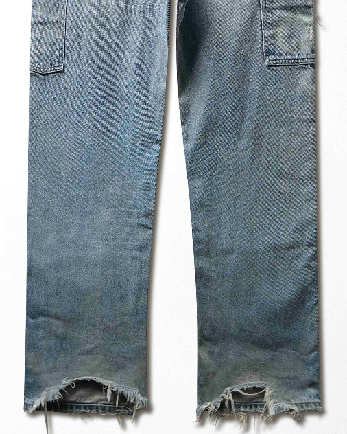 Vintage Carhartt Mid-Wash Thrashed Double Knee Pants - product view 6