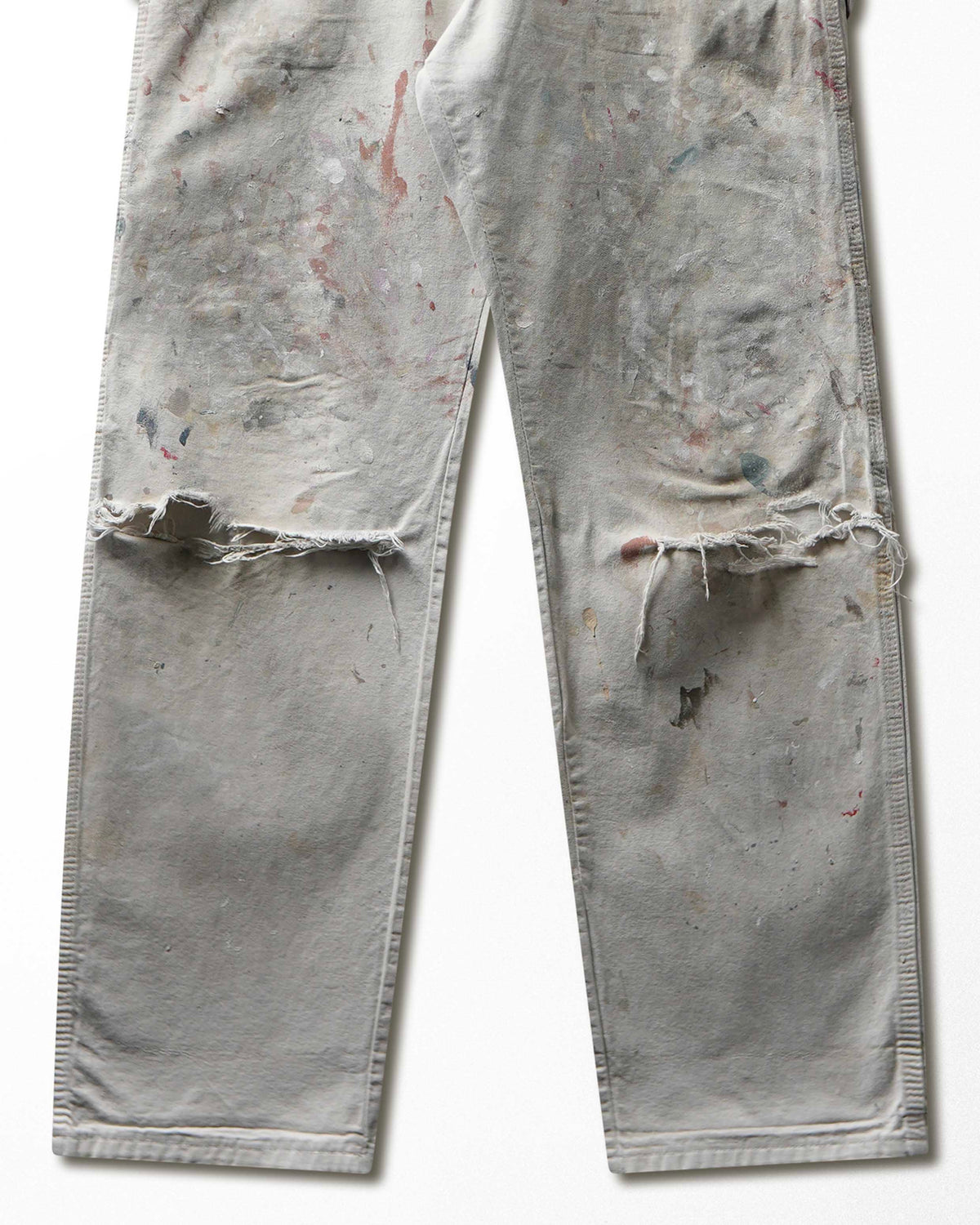 Vintage Dickies White Paint Stained Distressed Painter Pants - product view 3