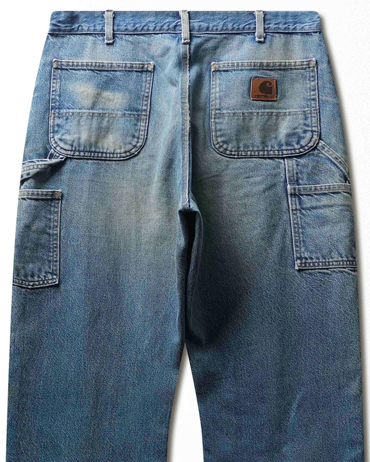 Vintage Carhartt Blue Faded Stained Pants - product view 5