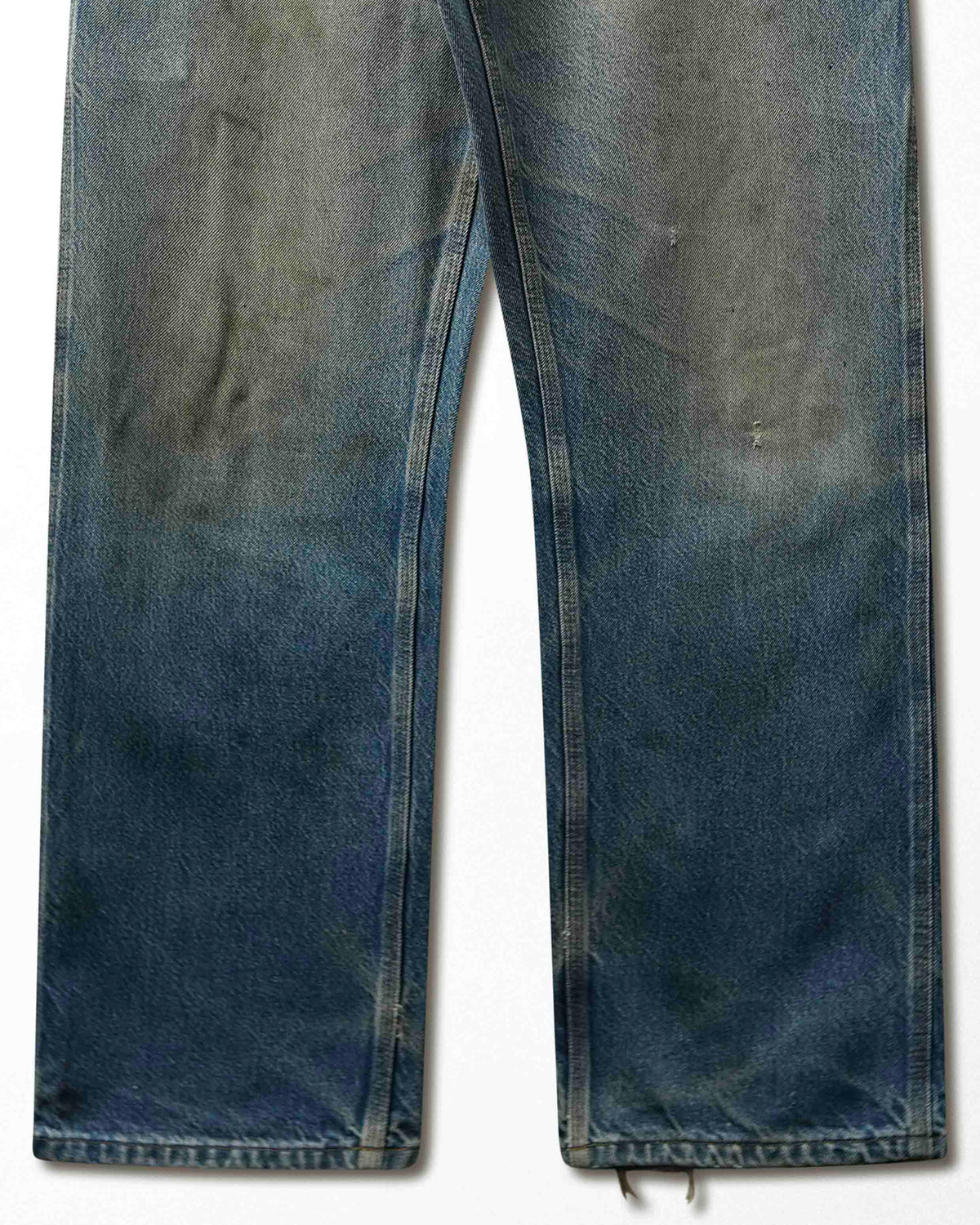 Vintage Carhartt Blue Faded Stained Pants - product view 3