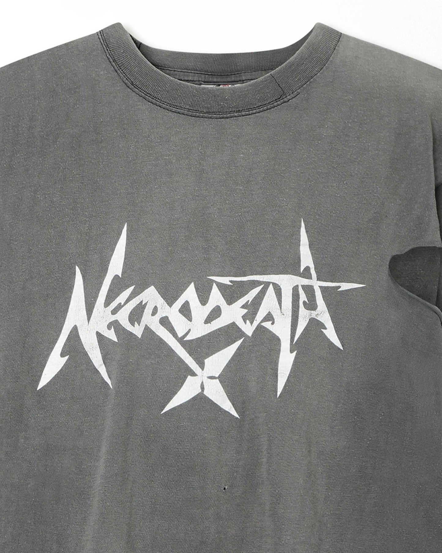 DIABLO "NECRODEATH" GREY FADED T-SHIRT