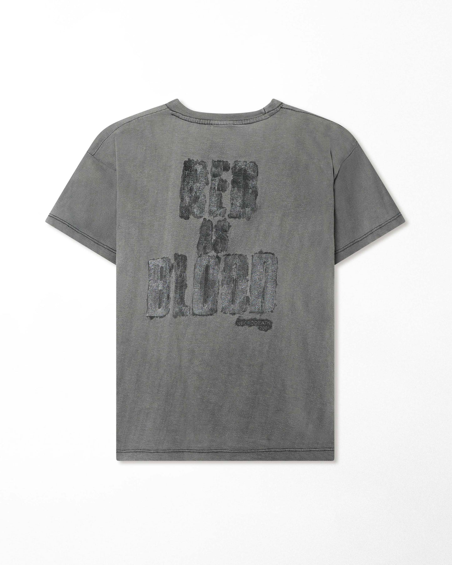 DIABLO "NECRODEATH" GREY FADED T-SHIRT