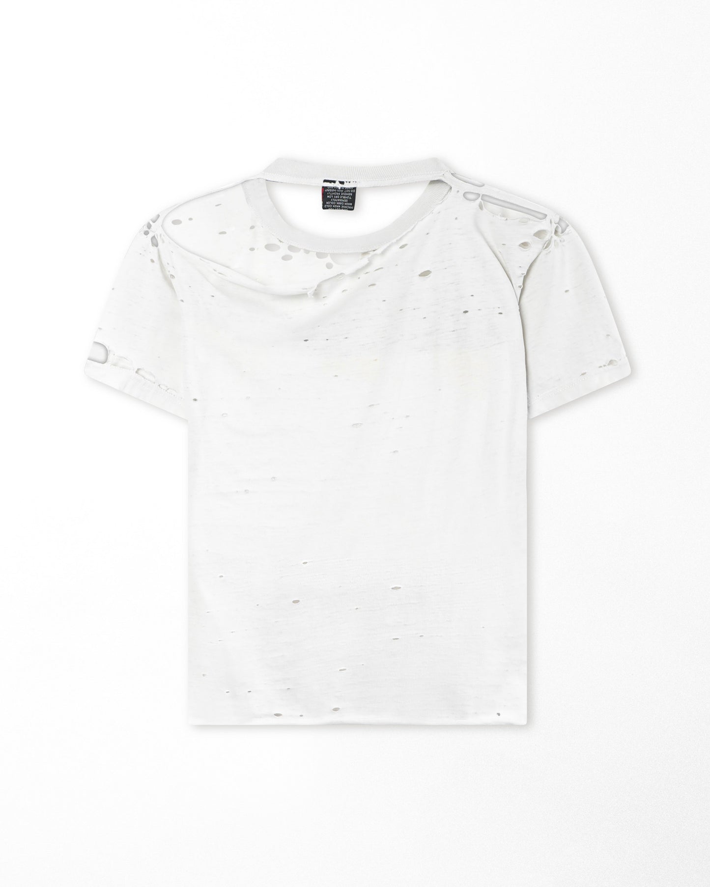 JW "ME YOU" WHITE THRASHED T-SHIRT