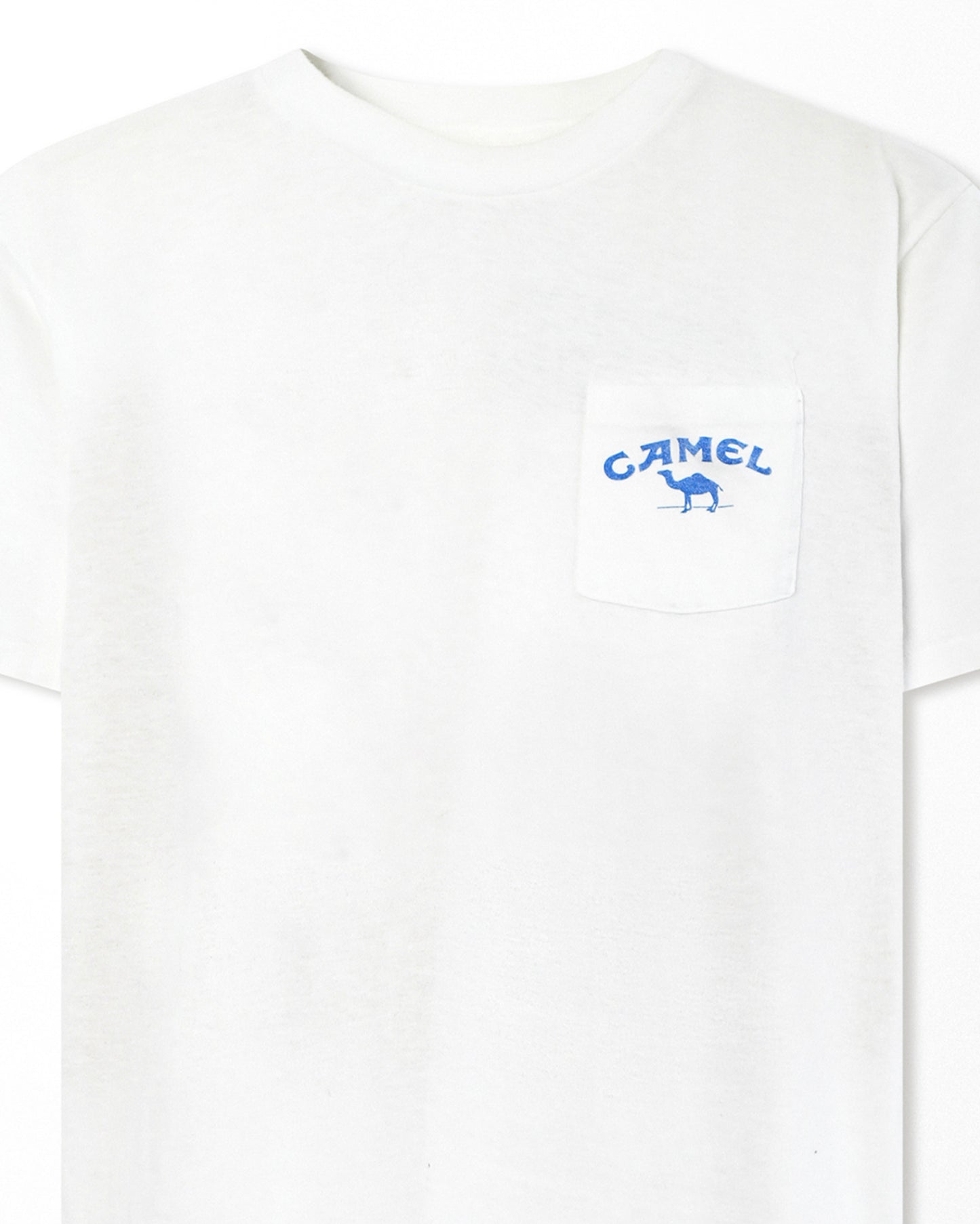SILKWORN "A PACK OF CAMELS" WHITE POCKET T-SHIRT