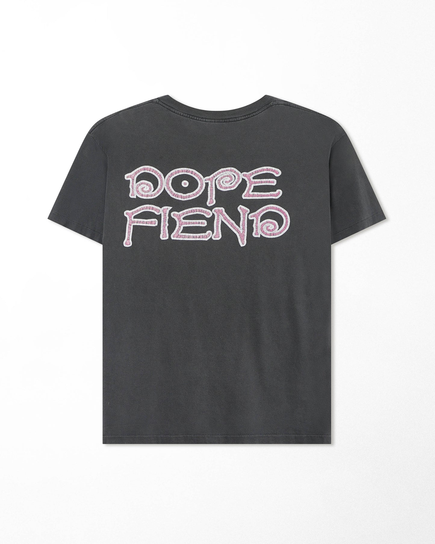 WINTERLAND "MARILYN MANSON DOPE FIEND" BLACK FADED T-SHIRT