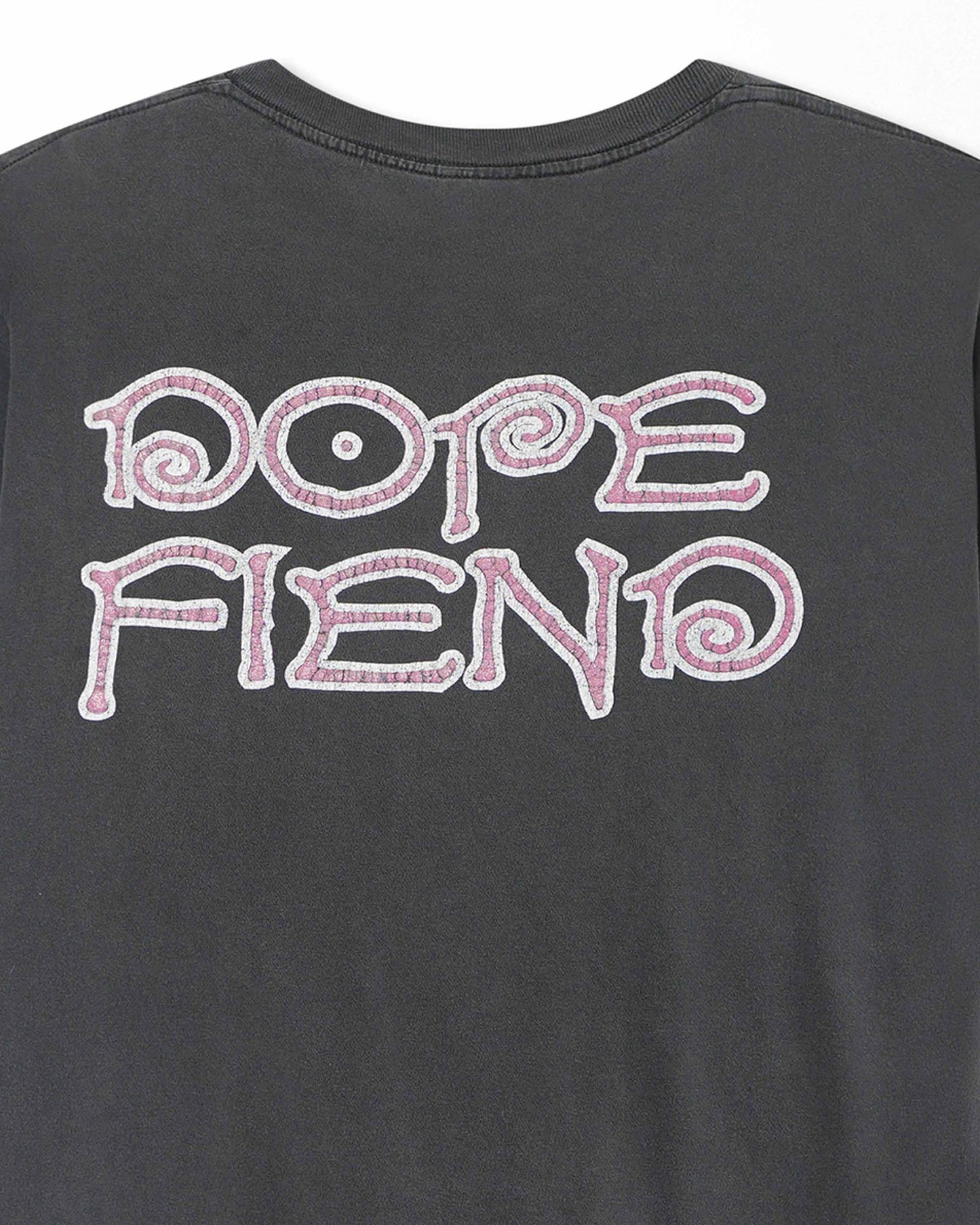 WINTERLAND "MARILYN MANSON DOPE FIEND" BLACK FADED T-SHIRT