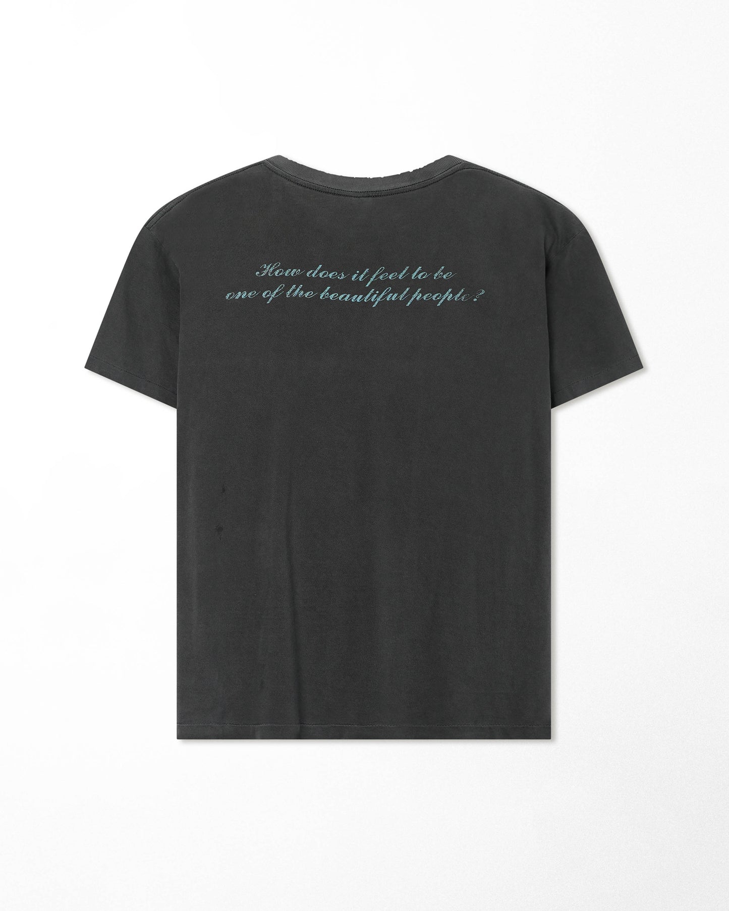 WINTERLAND "MARILYN MANSON THE BEAUTIFUL PEOPLE" BLACK FADED T-SHIRT