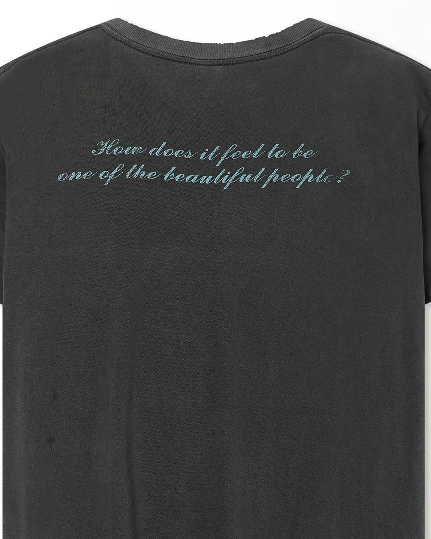 WINTERLAND "MARILYN MANSON THE BEAUTIFUL PEOPLE" BLACK FADED T-SHIRT