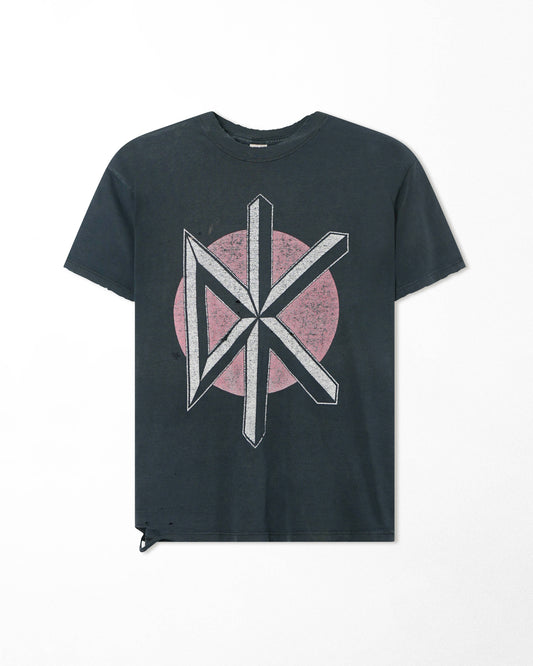 ANVIL "DEAD KENNEDYS" NAVY FADED T-SHIRT