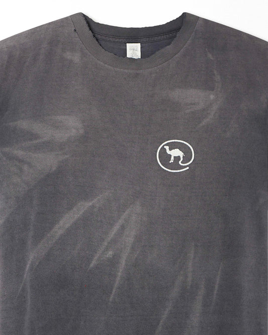 CAMEL GREY FADED T-SHIRT