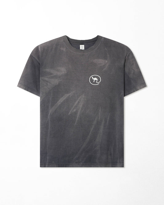 CAMEL GREY FADED T-SHIRT