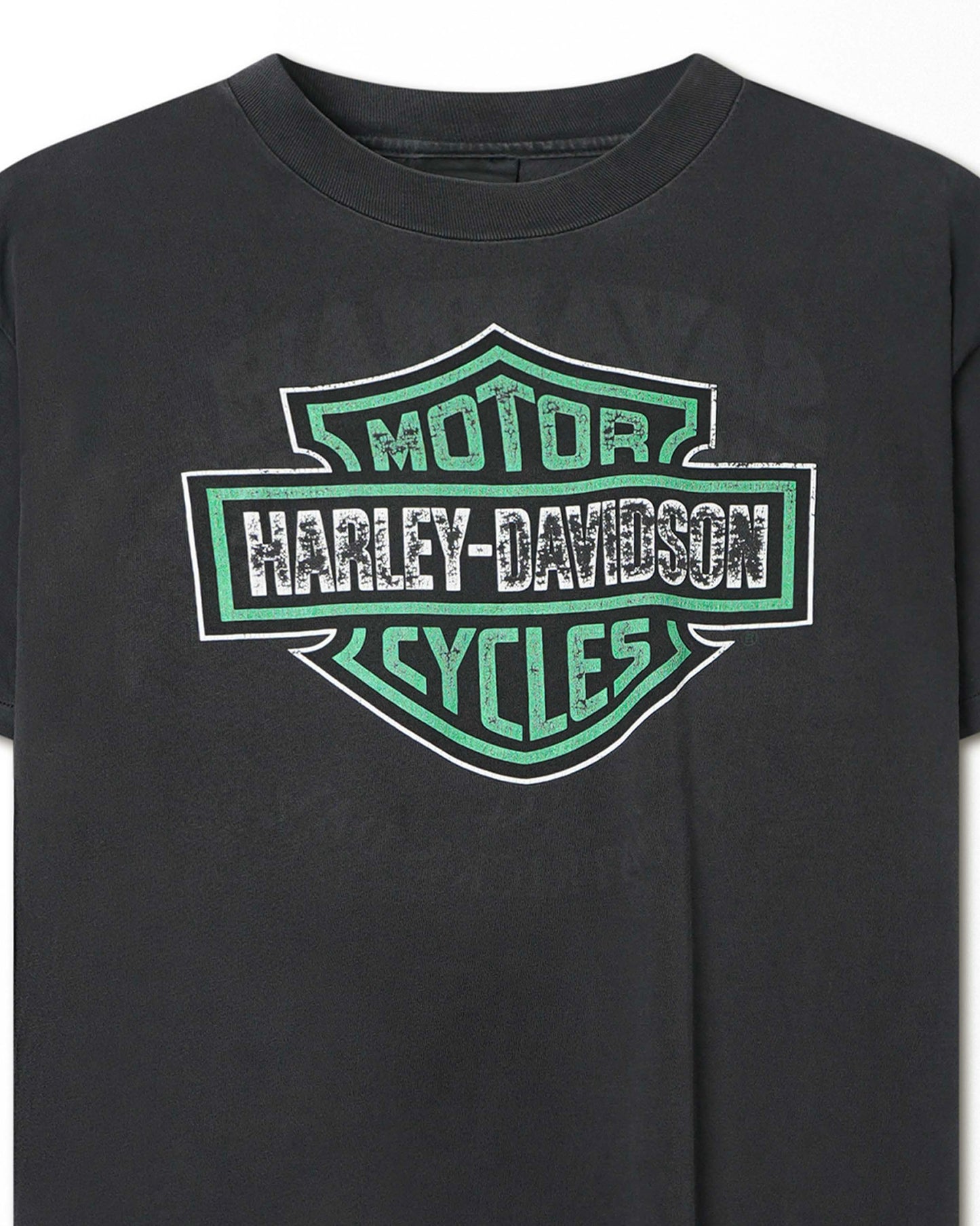 HARLEY-DAVIDSON "SAVANNAH" BLACK FADED T-SHIRT