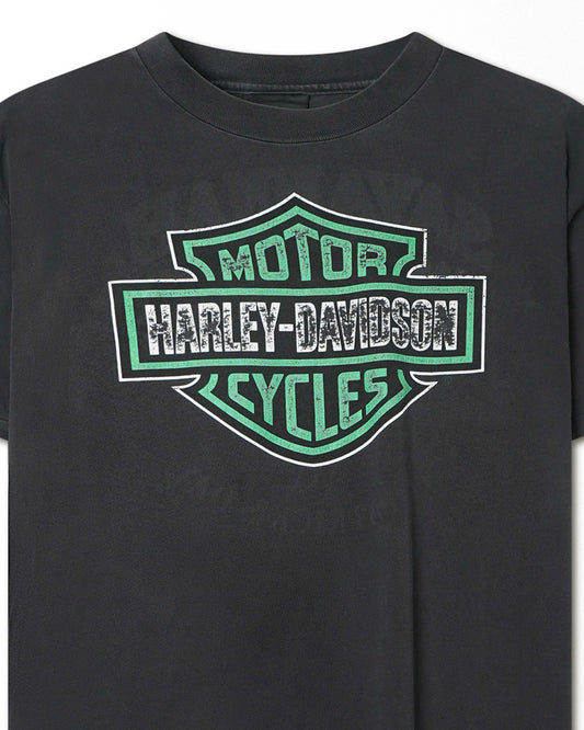 HARLEY-DAVIDSON "SAVANNAH" BLACK FADED T-SHIRT
