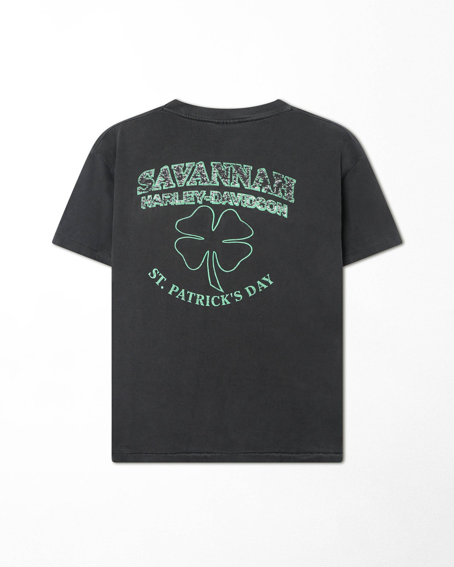 HARLEY-DAVIDSON "SAVANNAH" BLACK FADED T-SHIRT
