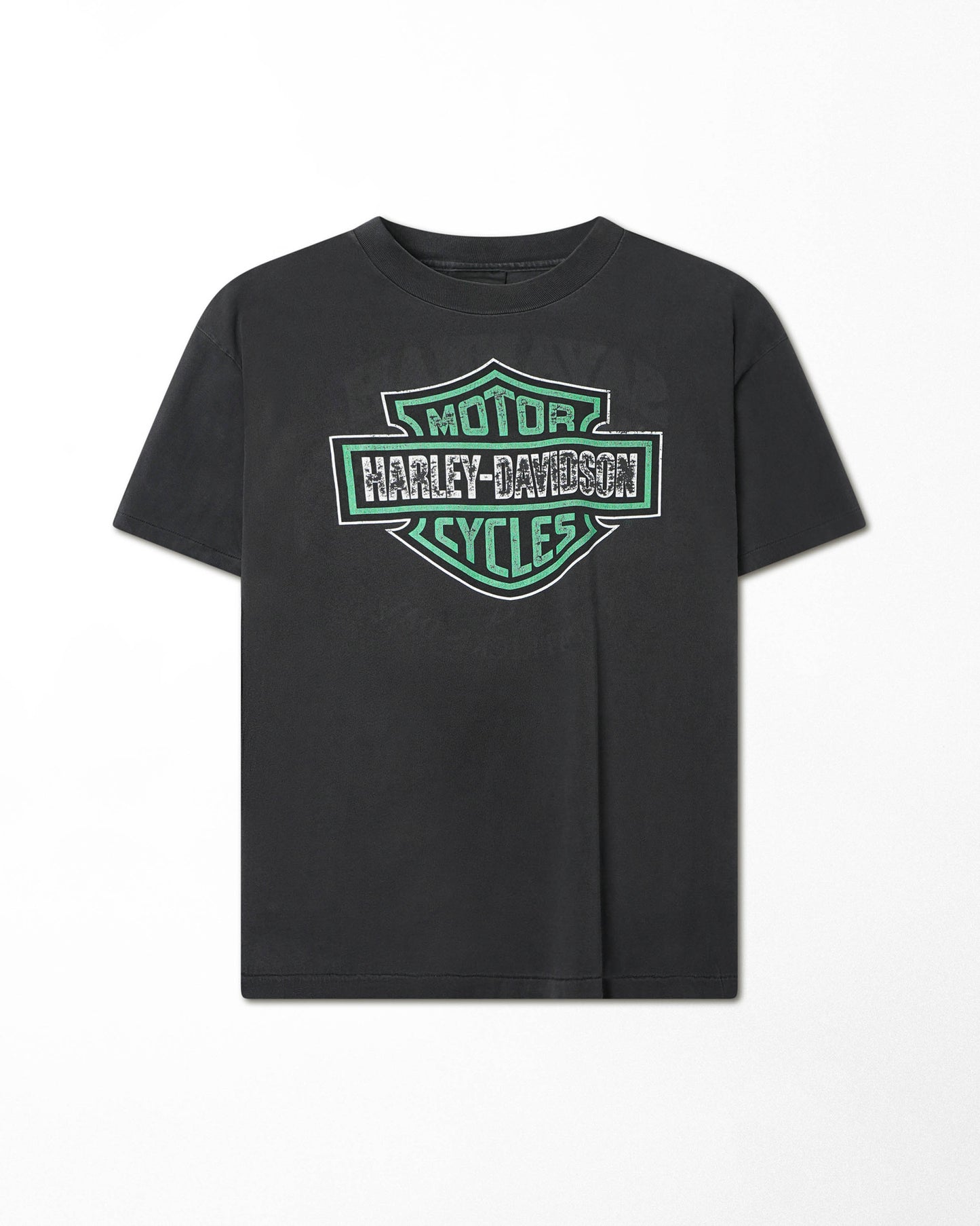 HARLEY-DAVIDSON "SAVANNAH" BLACK FADED T-SHIRT