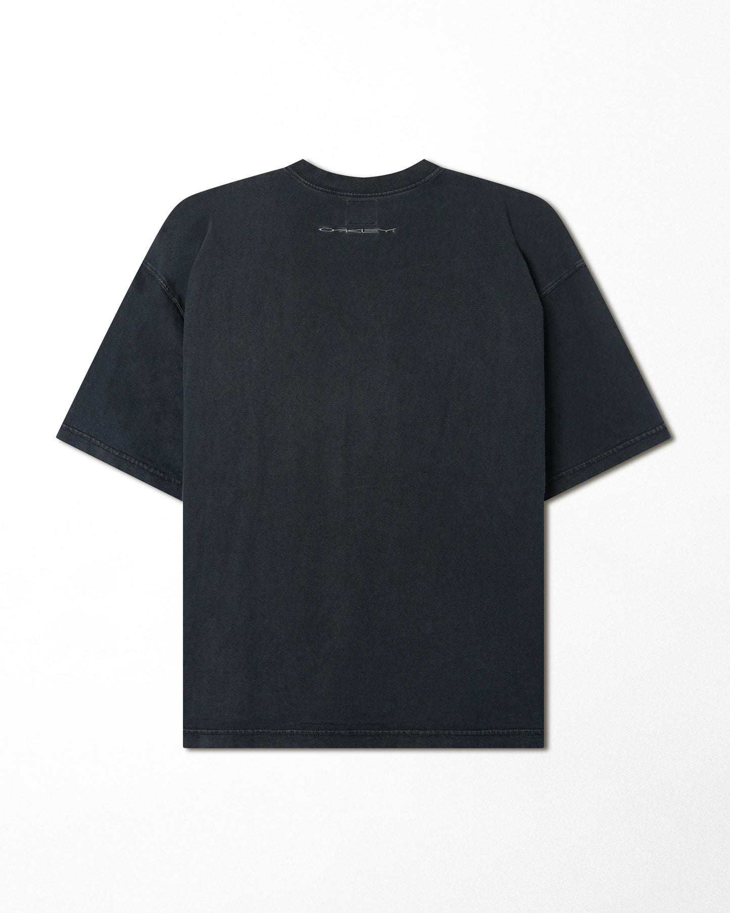 OAKLEY LOGO EMBROIDERY NAVY T-SHIRT