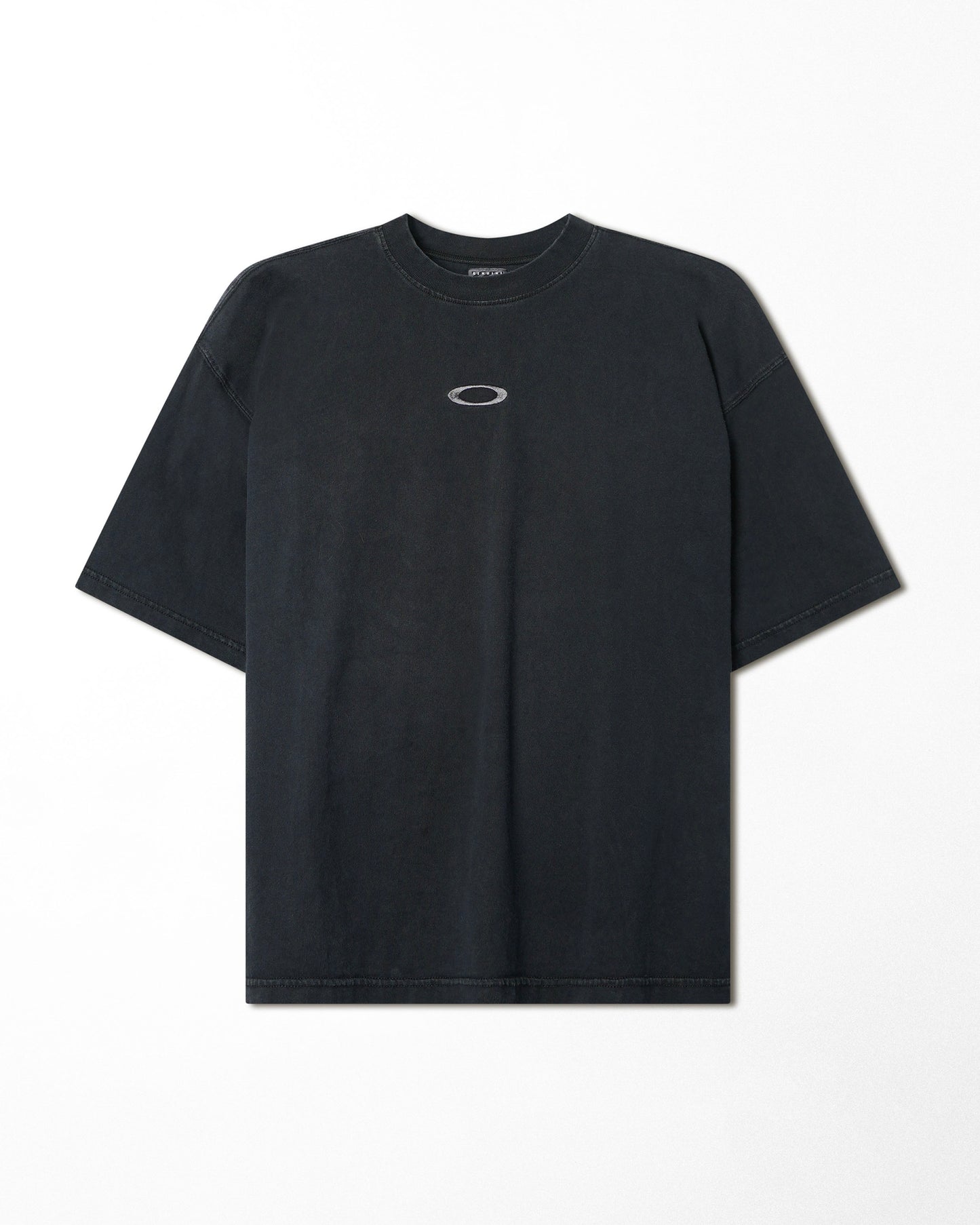 OAKLEY LOGO EMBROIDERY NAVY T-SHIRT