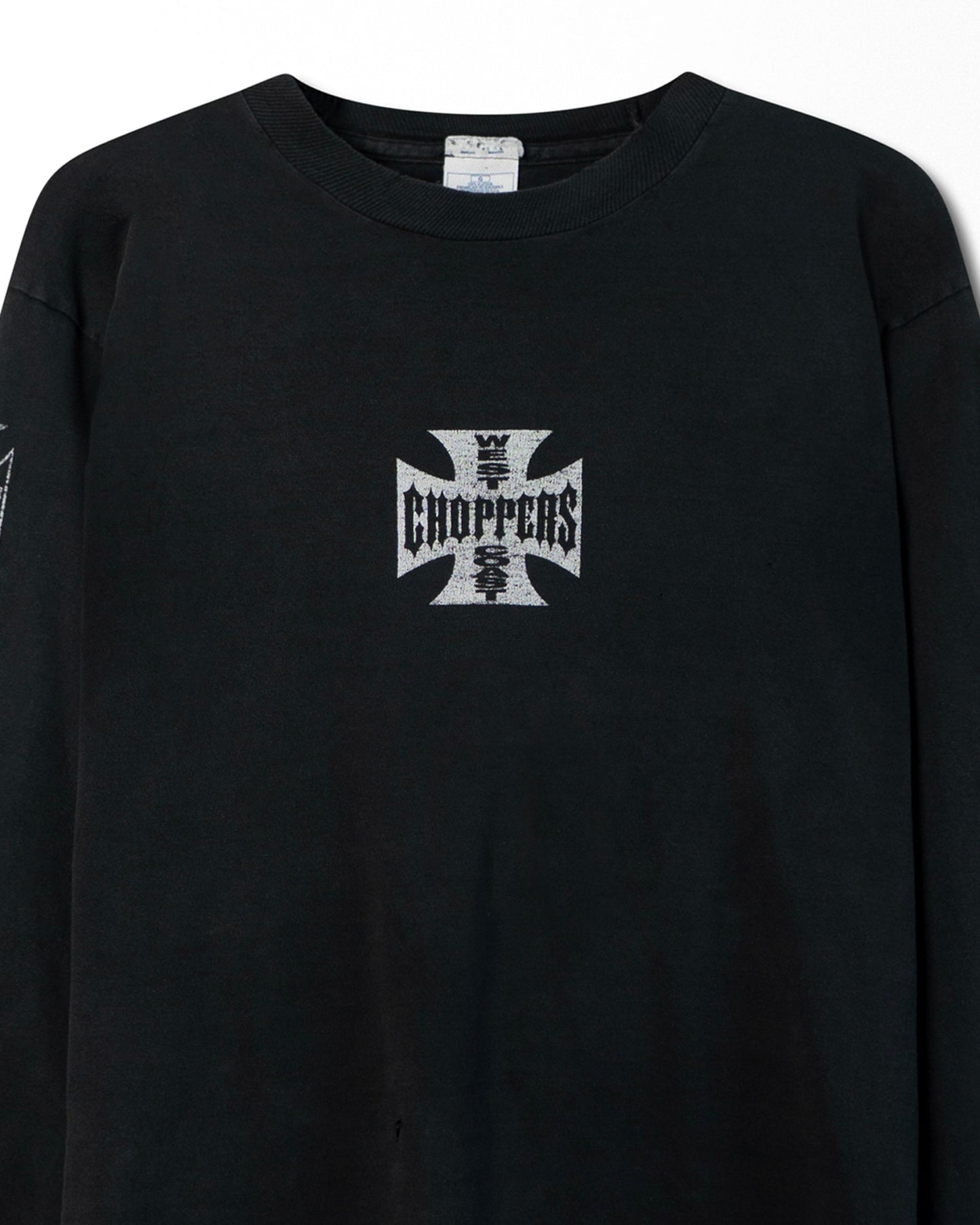 WEST COAST CHOPPERS "CLASSIC LOGO" BLACK LONG SLEEVE T-SHIRT