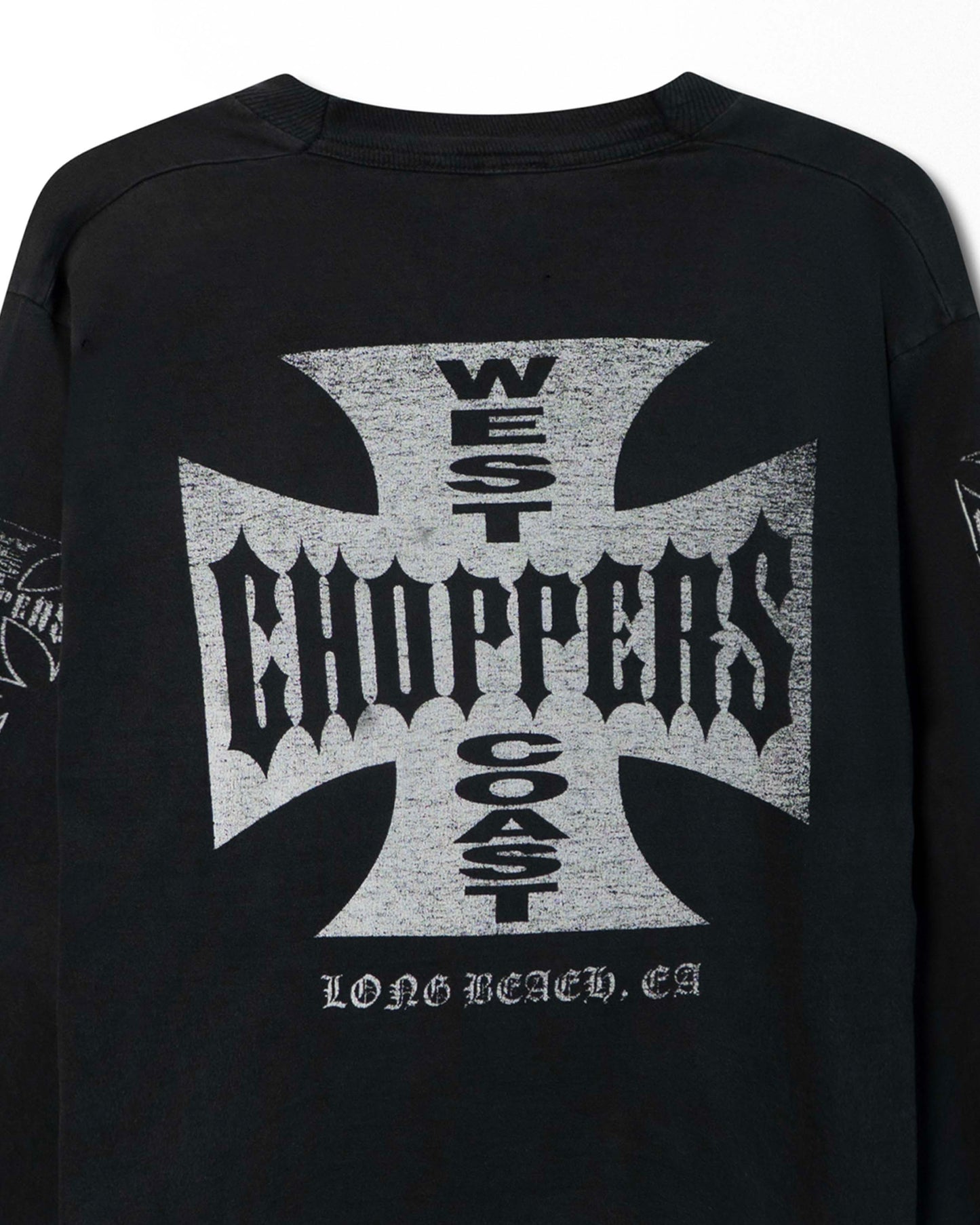 WEST COAST CHOPPERS "CLASSIC LOGO" BLACK LONG SLEEVE T-SHIRT