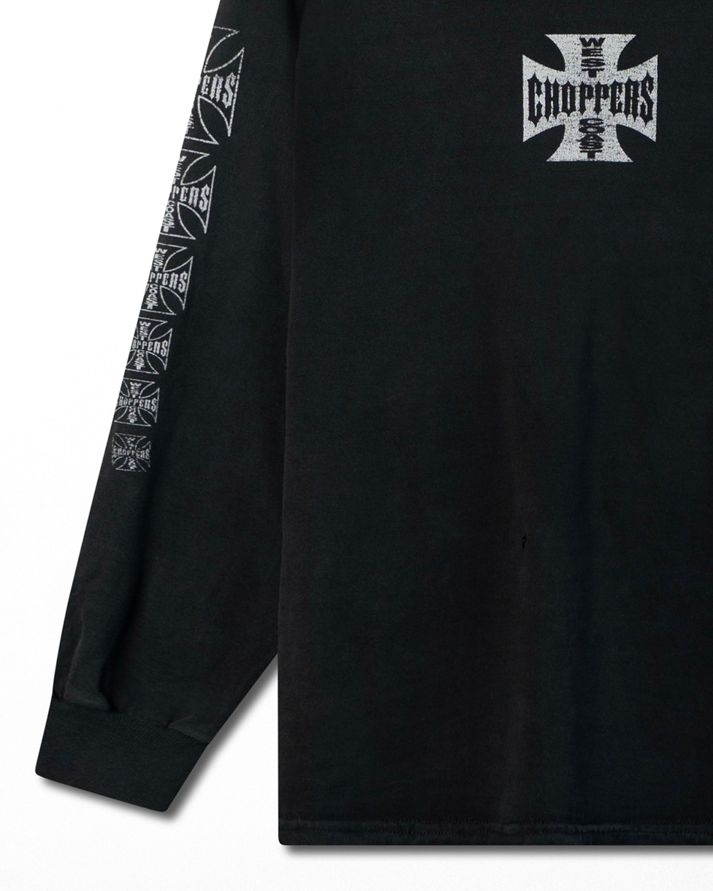 WEST COAST CHOPPERS "CLASSIC LOGO" BLACK LONG SLEEVE T-SHIRT