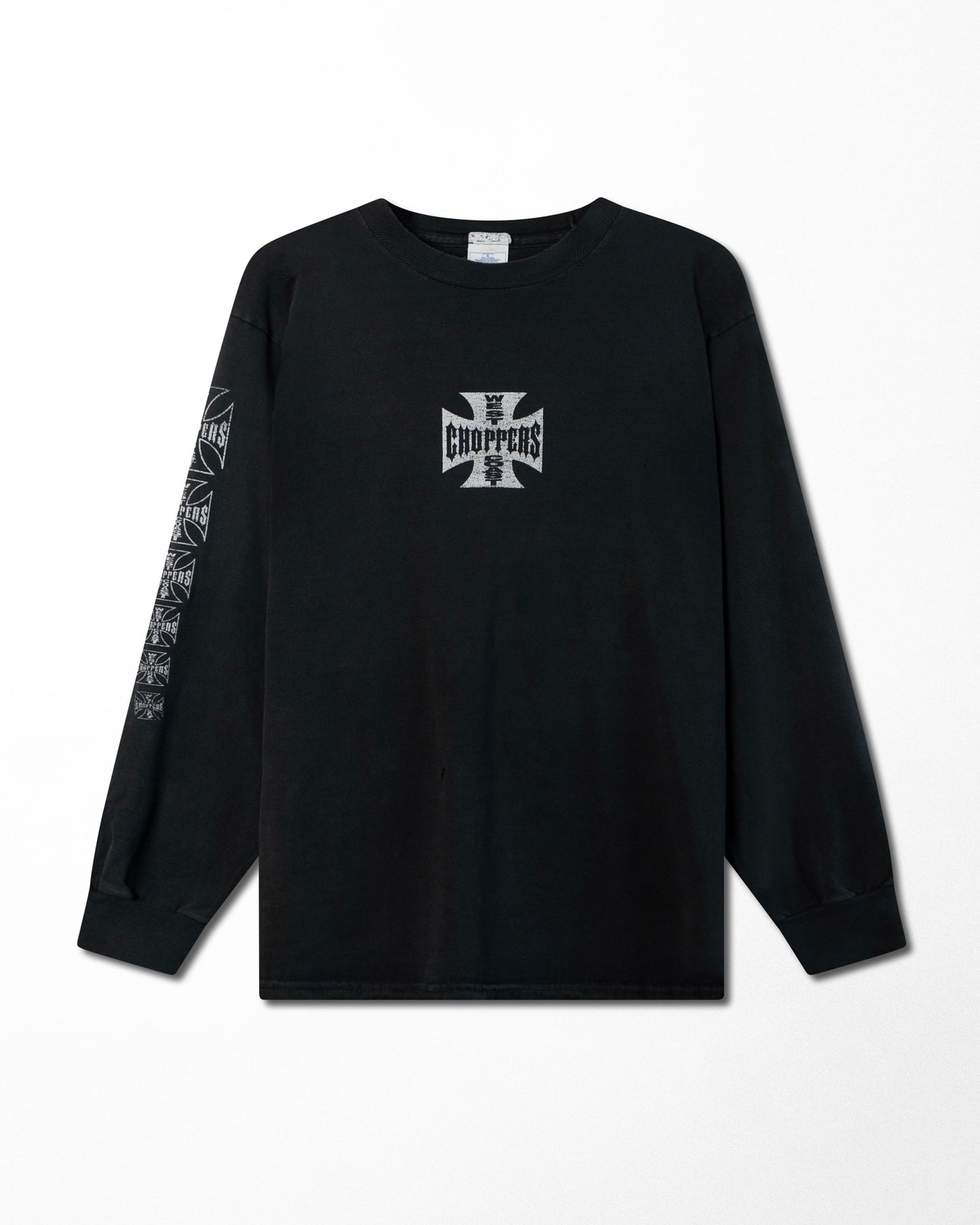 WEST COAST CHOPPERS "CLASSIC LOGO" BLACK LONG SLEEVE T-SHIRT