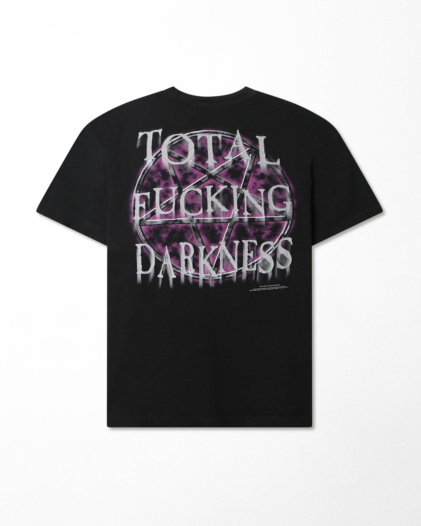 STEDMAN "CRADLE OF FILTH TOTAL FUCKING DARKNESS" BLACK T-SHIRT
