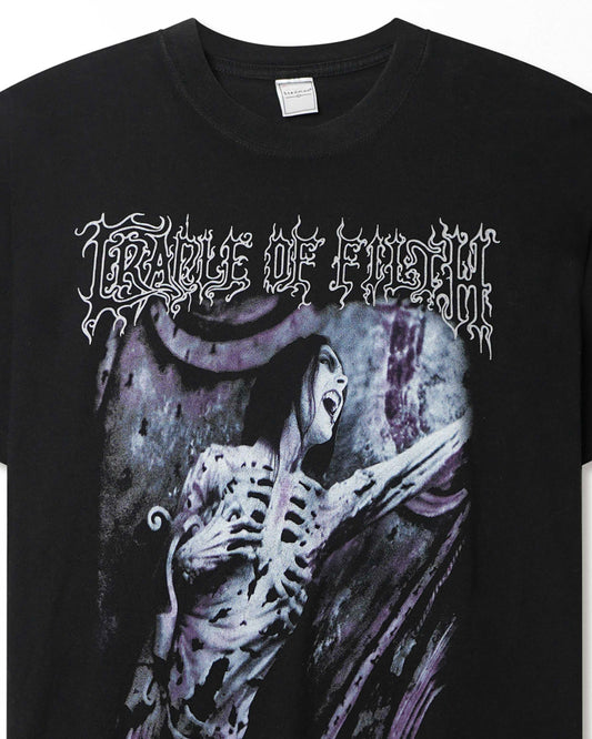 STEDMAN "CRADLE OF FILTH TOTAL FUCKING DARKNESS" BLACK T-SHIRT
