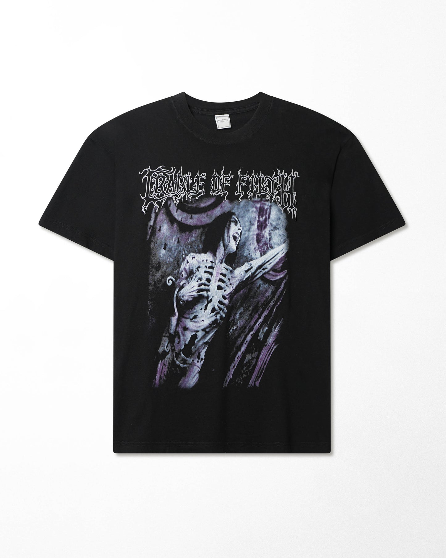 STEDMAN "CRADLE OF FILTH TOTAL FUCKING DARKNESS" BLACK T-SHIRT