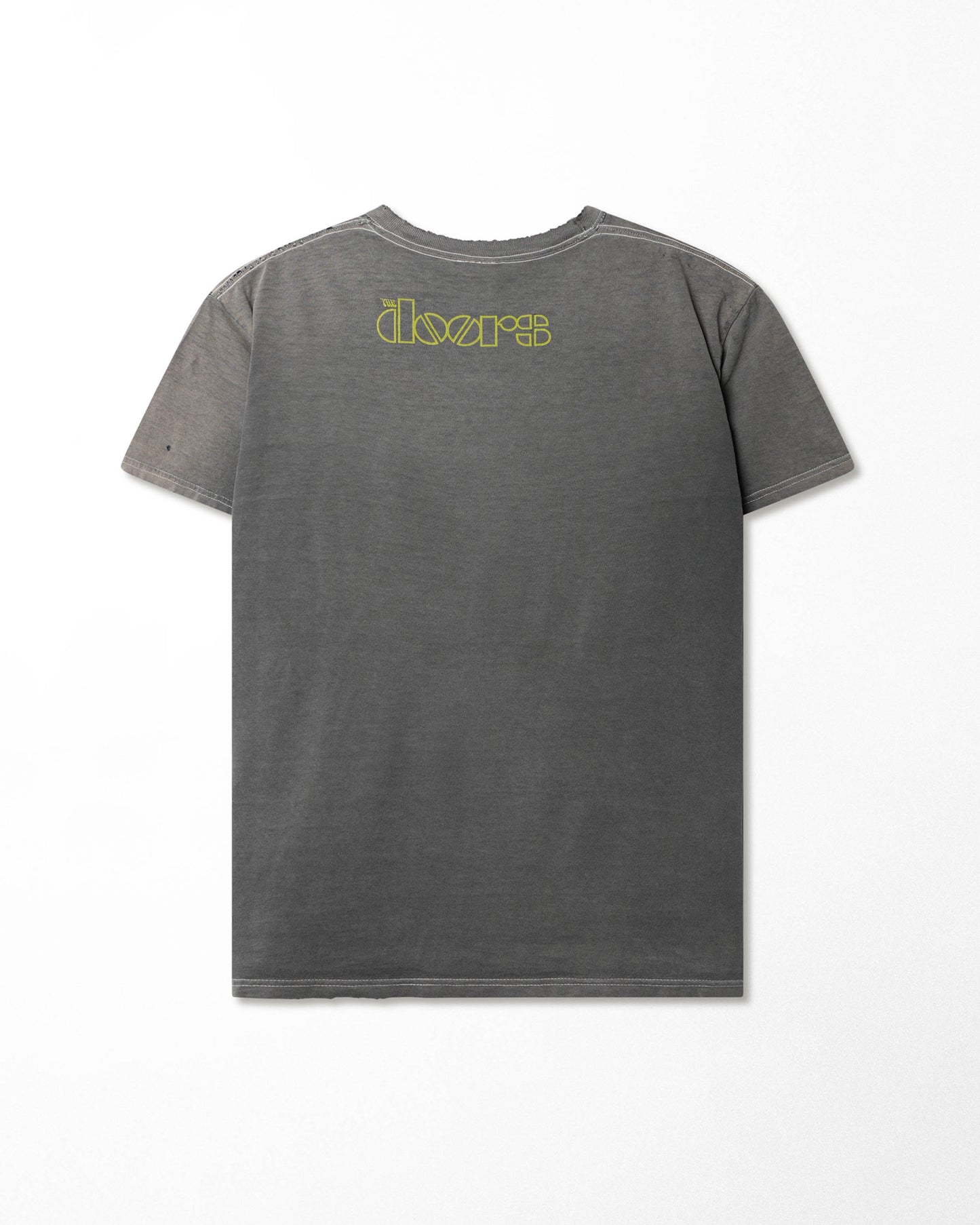 WINTERLAND "THE DOORS" GREY FADED DISTRESSED T-SHIRT