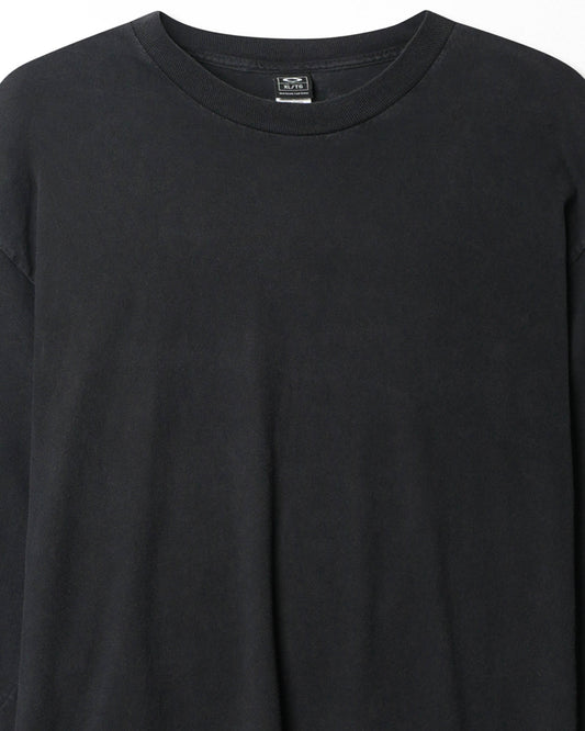 OAKLEY BLACK LOGO LONG SLEEVE T-SHIRT