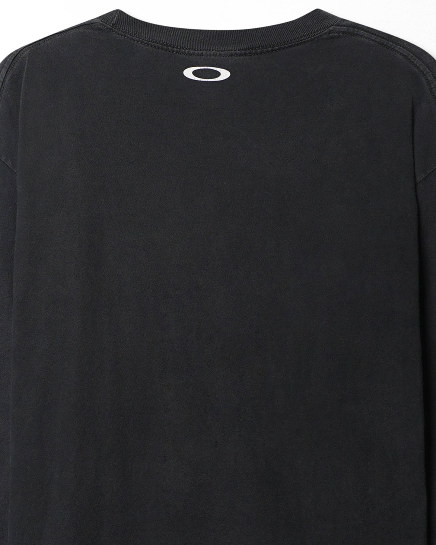 OAKLEY BLACK LOGO LONG SLEEVE T-SHIRT