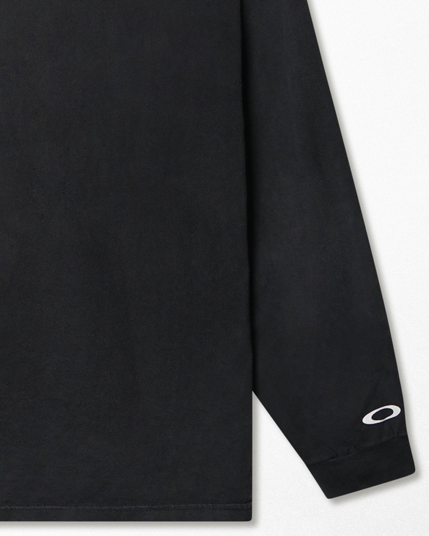 OAKLEY BLACK LOGO LONG SLEEVE T-SHIRT