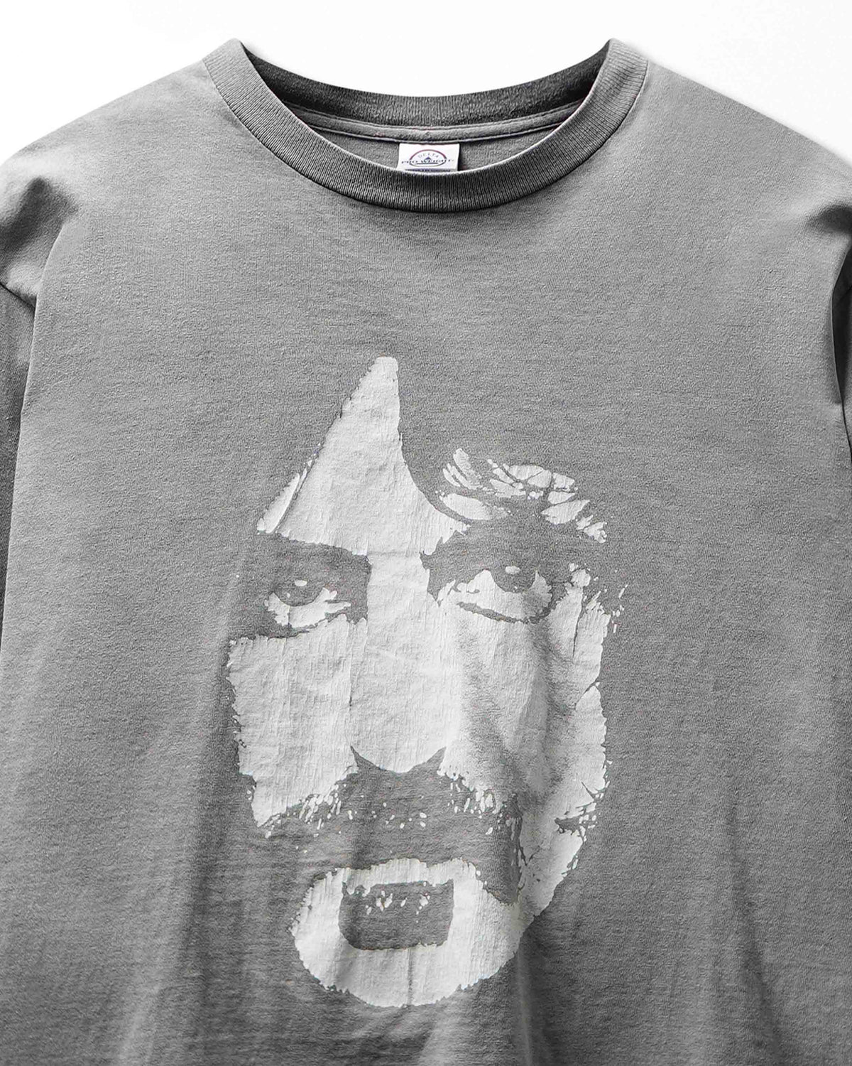 Vintage Delta "Frank Zappa" Grey Faded Long Sleeve T-Shirt - product view 2