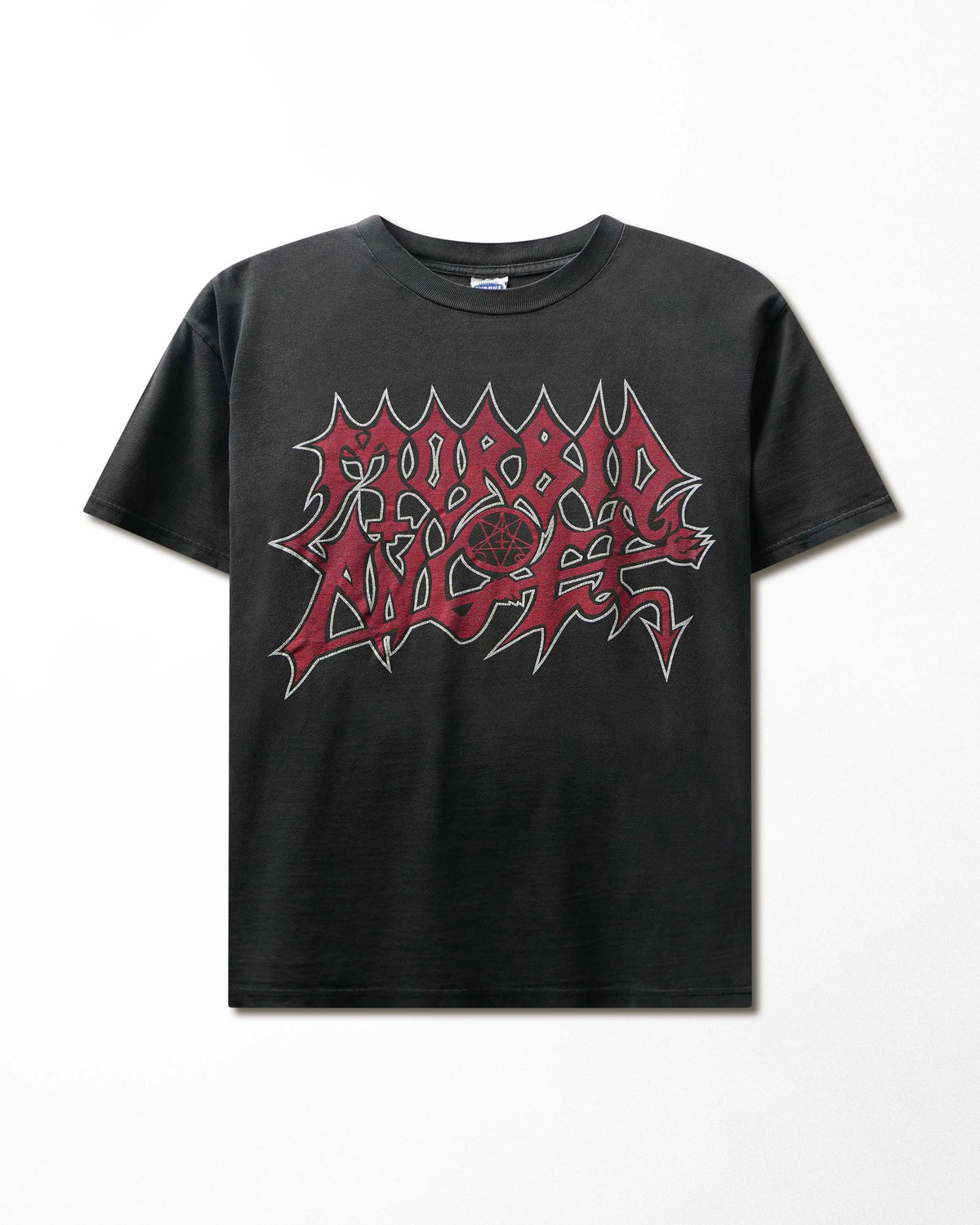 Vintage Cygnus "Morbid Angel Gateways to Annihilation" Black Faded T-Shirt - product view 1
