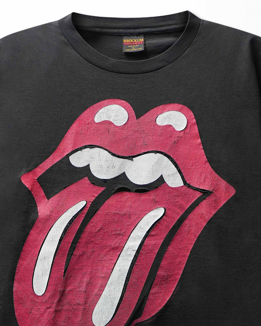 Vintage Brockum "Rolling Stones Voodoo Lounge World Tour 94/95" Black Faded T-Shirt - product view 2