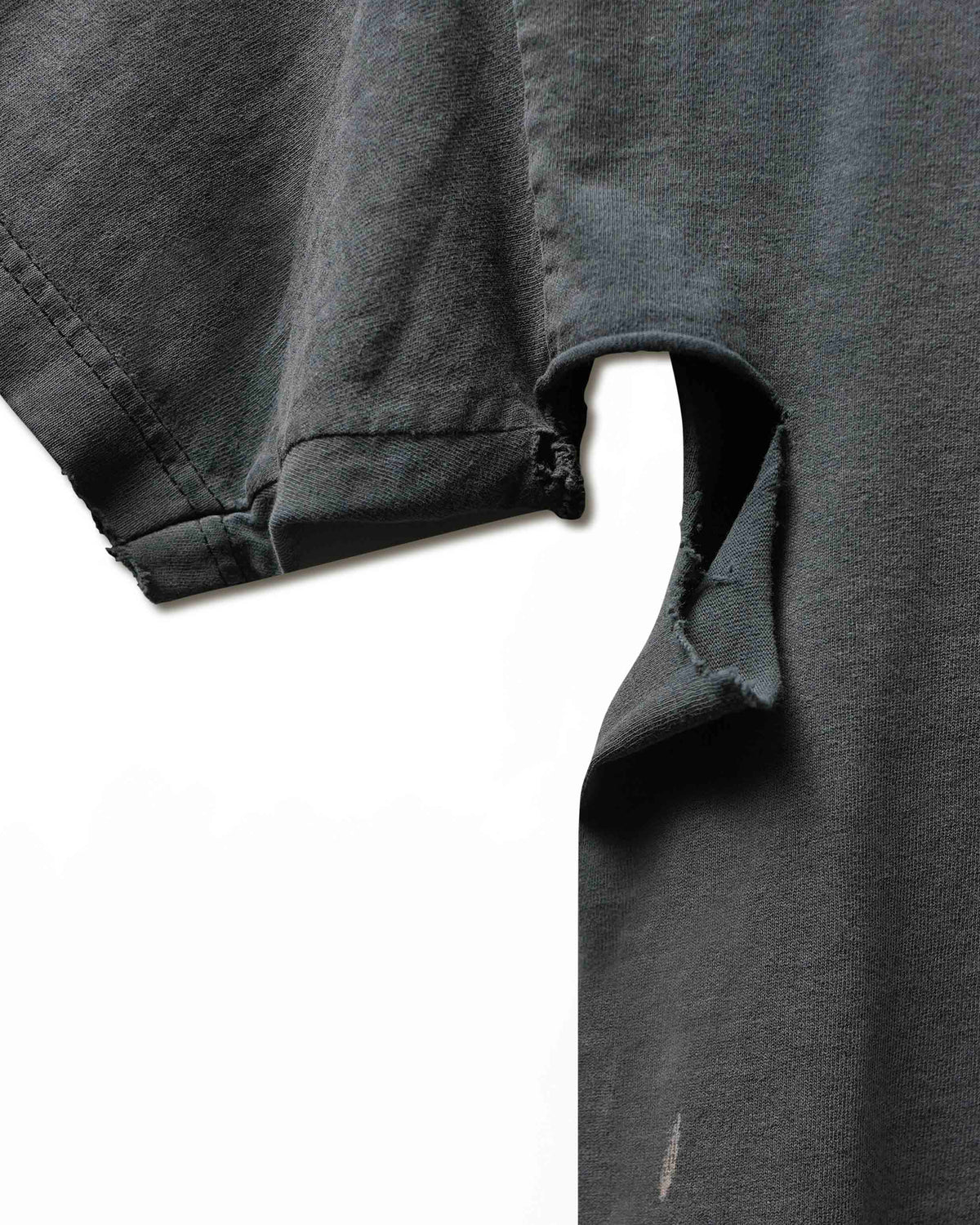 Vintage Independent Black Faded Distressed Iron Cross T-Shirt - product view 4