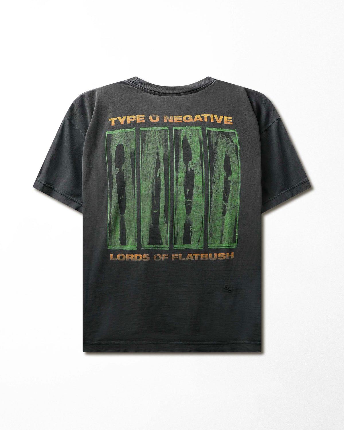 Vintage Type O Negative "Lords of Flatbush" Black Faded Distressed T-Shirt - product view 5