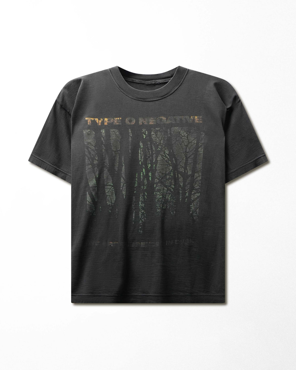 Vintage Type O Negative "Lords of Flatbush" Black Faded Distressed T-Shirt - product view 1