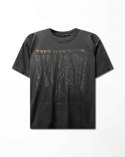 Vintage Type O Negative "Lords of Flatbush" Black Faded Distressed T-Shirt - product view 1