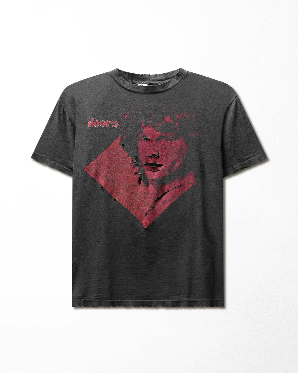 Vintage Winterland "The Doors Jim Morrison" Black Faded Distressed T-Shirt - product view 1