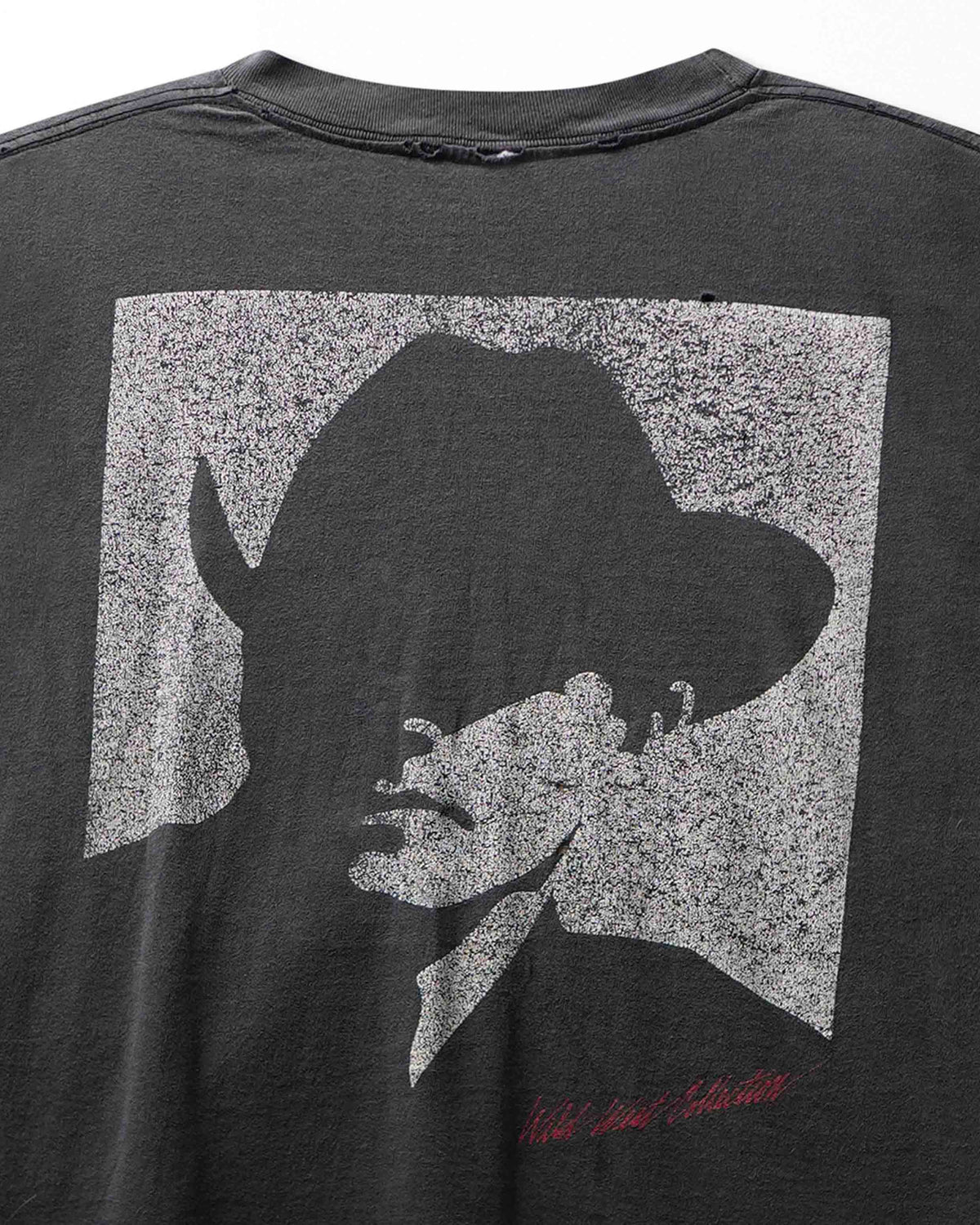 Vintage "Marlboro Cowboy" Black Distressed Pocket T-Shirt - product view 4