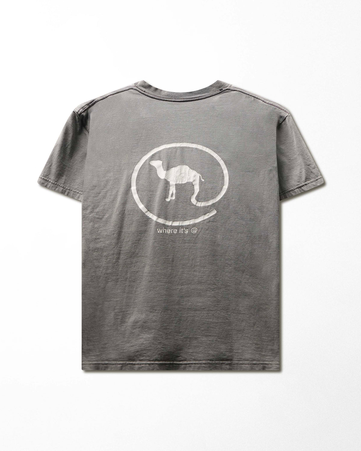 Vintage Camel Grey Faded Pocket T-Shirt - product view 3
