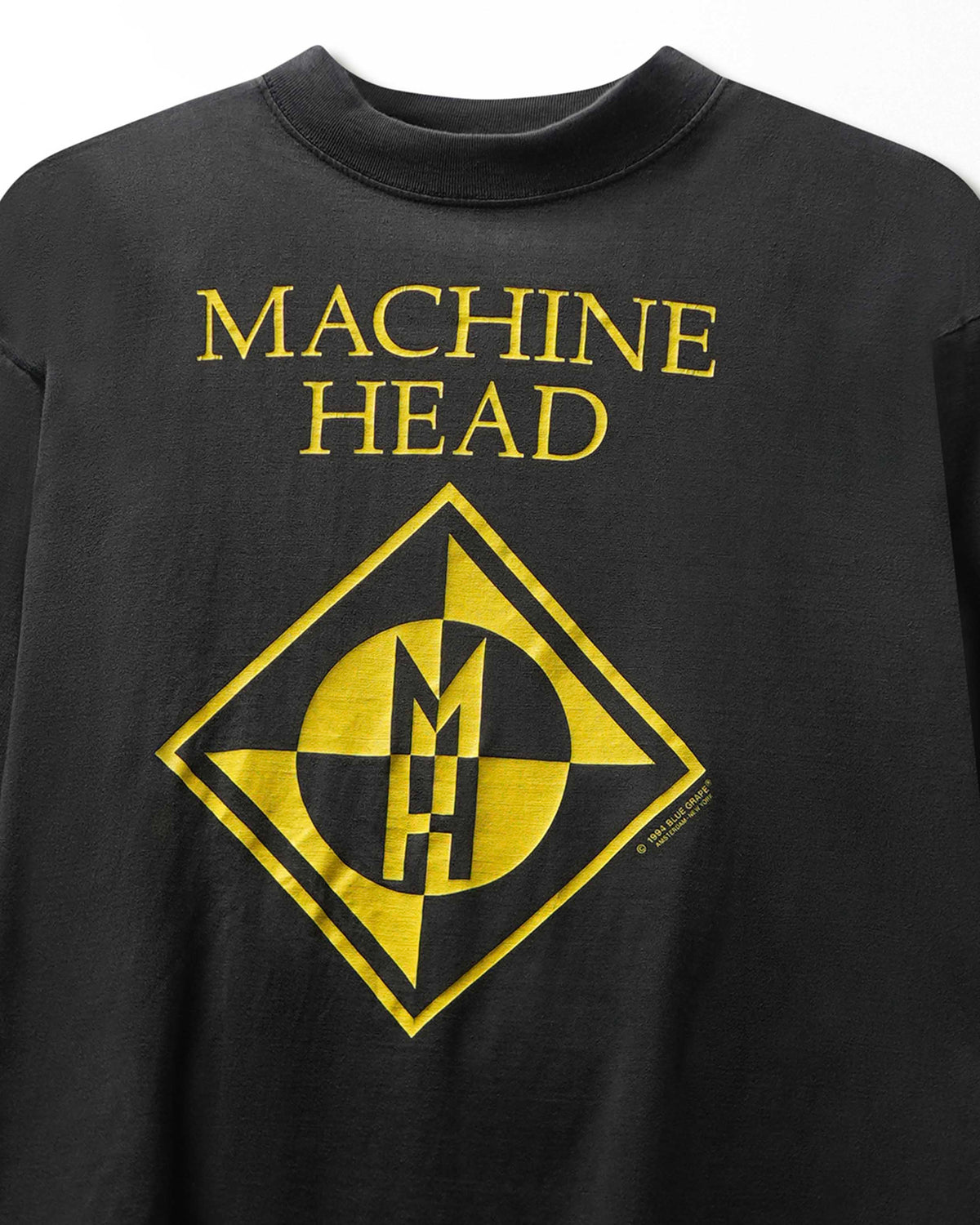 Vintage "Machine Head Fuck It All" Black Long Sleeve T-Shirt - product view 2