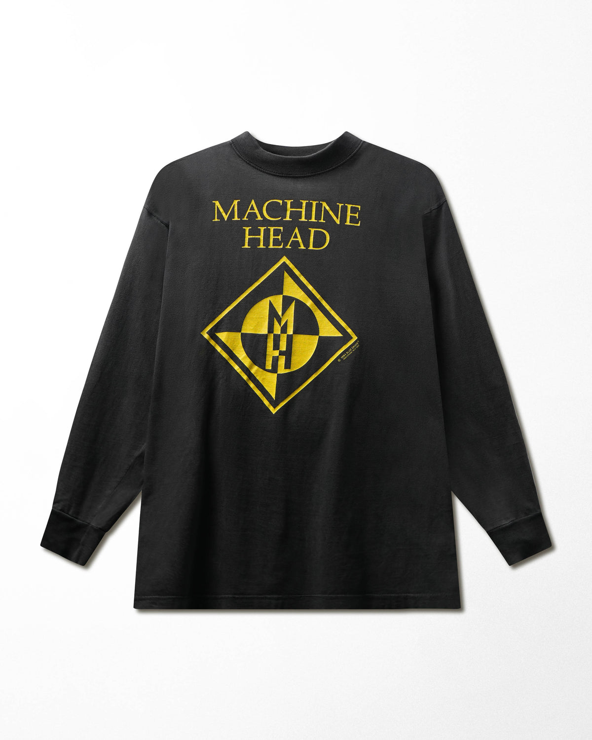 Vintage "Machine Head Fuck It All" Black Long Sleeve T-Shirt - product view 1